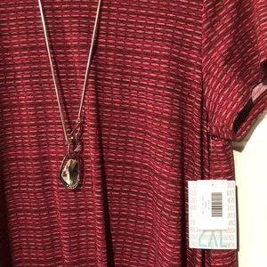 LuLaRoe Jessie 2xl& coordinating jewelry